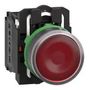 ILLUM INDUSTRIAL PB SW, 6A/120V, RED XB5AW34B5
