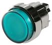 SW OPERATOR, ILLUMINATED, PB, GRN ZB4BW133