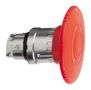 ACTUATOR, ROUND, RED, EMERGENCY STOP SW ZB4BS864