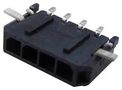 CONNECTOR, HEADER, 4POS, 1ROW, 3MM 43650-0412