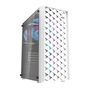 Darkflash DK351 computer case (white) + 4 RGB fans, Darkflash DK351 White