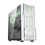Darkflash DK431 computer case (white) + 4 fans, Darkflash DK431 White