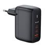 GaN 65W charger Mcdodo CH-0291 2x USB-C, USB-A (black), Mcdodo CH-0291