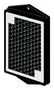 REFLECTOR, RETRO-REFLECTIVE SENSOR E39-RP1