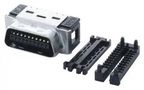 MINI D RIBBON CONN, PLUG, 20POS, IDC 10120-6000EC