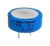 CAP, 0.1F, 11V, SUPER CAP, RADIAL FA1A104ZF