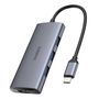 Adapter 7w1 Choetech HUB-M19 USB-C (silver), Choetech HUB-M19