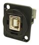 USB ADAPTER, 2.0 TYPE B-TYPE B, RCPT CP30203N