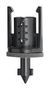 MOUNTING PEG, NAIL BASE, BLACK QB-MOUNT-L