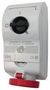 SWITCHED SOCKET, 3P, 16A, 415V, RED KI1664EB6