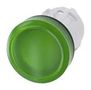 SWITCH ACTUATOR, INDICATOR LIGHT, GREEN 3SU1001-6AA40-0AA0