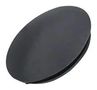 BLANKING PLUG, ROUND, 22MM, BLACK, TPR 15159B