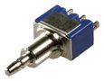 SWITCH, PUSHBUTTON , SPDT, 3A, 125VAC, SOLDER LUG MPS-103F.