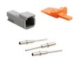 KIT, RCPT CONN/WEDGELOCK/CONTACT, 2POS ATM04-2P-KIT01