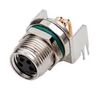 SENSOR CONNECTOR, M8, RCPT, 4POS M8S-04PFFR-SF8001