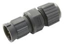 CIRCULAR CONNECTOR, PLUG, 12POS, CABLE BU-12BMMA-LL7001