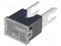 Fuse: fuse; 80A; automotive; JAPVAL; male MTA JAPVAL-M-80A
