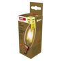 LED Bulb Vintage Candle / E14 / 2.5 W (20 W) / 225 lm / Warm white, EMOS Z53012 8592920133828