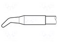 Tip; bent conical; 1.7mm; longlife; for  soldering iron JBC TOOLS JBC-C130409