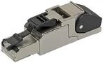 RJ45 ENET CONN, CAT6A, PLUG, 8POS, CABLE 130047-8008