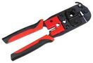 CRIMP TOOL, RJ45 PLUG CONN, RED/BLACK T2079