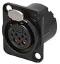 CONNECTOR, XLR AUDIO, RCPT, 8SIG+2PWR NC10FD-LX-B