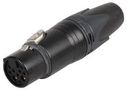 CONNECTOR, XLR AUDIO, RCPT, 8SIG+2PWR NC10FXX-14-B