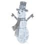 LED Christmas snowman, rattan, 82 cm, indoor and outdoor, cool white, timer, EMOS DCFC33 8592920122112