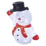 LED Christmas snowman with hat, 36 cm, outdoor and indoor, cool white, timer, EMOS DCFC18 8592920099193