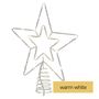 Standard LED intercon. Christmas star, 28.5 cm, outdoor and indoor, warm white, EMOS D1ZW01 8592920094730