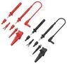 TEST LEAD PROBE KIT, BLACK/RED 76-104