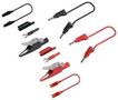 TEST LEAD PROBE KIT, BLACK/RED 76-300