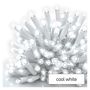 Profi LED interconnecting chain, white – icicles, 3 m, outdoor, cool white, EMOS D2CC02 8592920094624