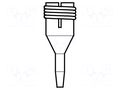 Tip: for desoldering irons; 0.6x1mm JBC TOOLS JBC-C360001