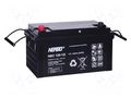Re-battery: acid-lead; 12V; 120Ah; AGM; maintenance-free; 35kg NERBO ACCU-NBC120-12I