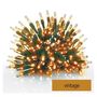 LED Christmas chain – traditional, 22.35 m, outdoor and indoor, vintage, EMOS D4AW12 8592920110706