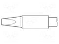 Tip; chisel; 4x1.3mm; longlife JBC TOOLS JBC-C470014