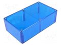 Enclosure: multipurpose; X: 110mm; Y: 191mm; Z: 57mm; 1591; IP54 HAMMOND HM-1591ETBU