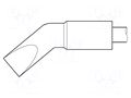 Tip; bent chisel; 8.9x1.7mm; longlife JBC TOOLS JBC-C470018