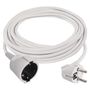 Extension Cord 5 m / 1 sockets / white / PVC / 1,5 mm2, EMOS P0125R 8592920064481