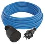 Weatherproof Extension Cord 10 m / 1 socket / black / PVC / 230 V / 1,5 mm2, EMOS P01510W 8592920123652