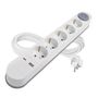 Extension Cord 3 m / 5 sockets / switch / white / 1× USB-A + 1× USB-C / 1.5 mm2, EMOS P1523PD 8592920132968