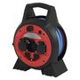 Weatherproof cable reel 20 m / 3 sockets / blue / PVC / 230 V / 1,5 mm2, EMOS P08620W 8592920123591