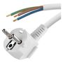 Power Cord PVC 3× 1,5mm2, 5m, white, EMOS S14325 8595025314369