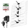 Outdoor Antenna EMOS EM-025, 0–100 km DVB-T2, EMOS J0665 8595025394118