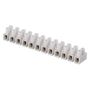 Terminal block 12×4,00 mm white, EMOS A4005 8592920023099