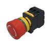 E-STOP SW, DPST/SPST, 120V, SCREW MCA20B-V4E12R