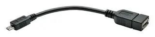USB CABLE, TYPE A RCPT-MICRO B PLUG, 6" U052-06N
