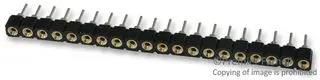 SIP SOCKET, 20POS, 2.54MM, TH 310-93-120-41-001