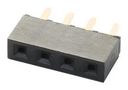 CONNECTOR, RCPT, 4POS, 1ROW, 2.54MM BG095-04-A-N-D